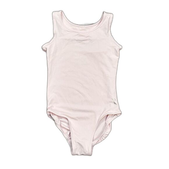 Justice Girl’s Light Pink Leotard Keyhole Back Dance Gymnastics Size M (10) - Picture 1 of 5